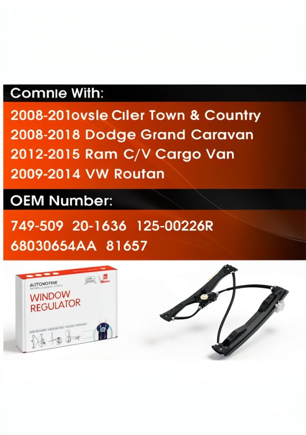 iMonse Power Window Regulator Front Right Painted-1