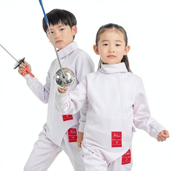 Etching Shop Fencing Jacket 350N Anti-Piercing Fabric-5