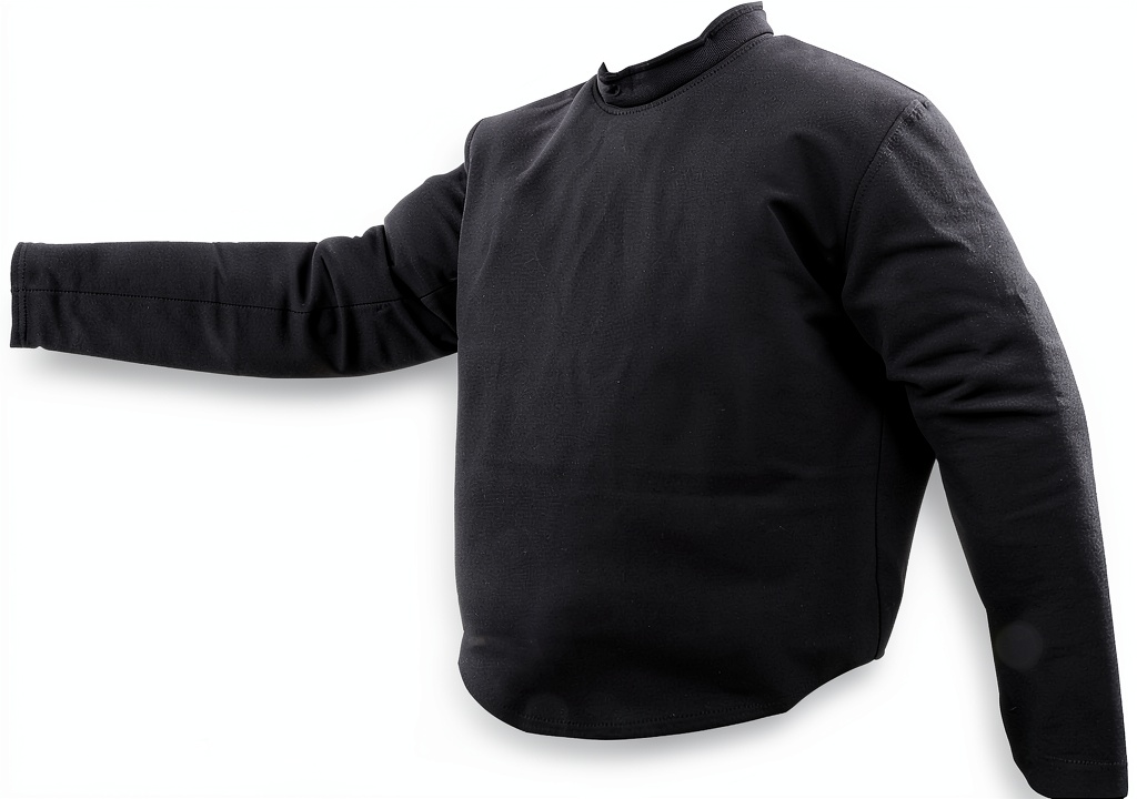 Fencing coach wearing Etching Shop canvas jacket during a training session