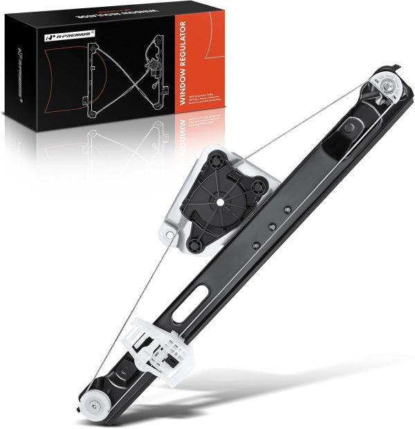Power Window Regulator A-Premium Rear Right Painted-0