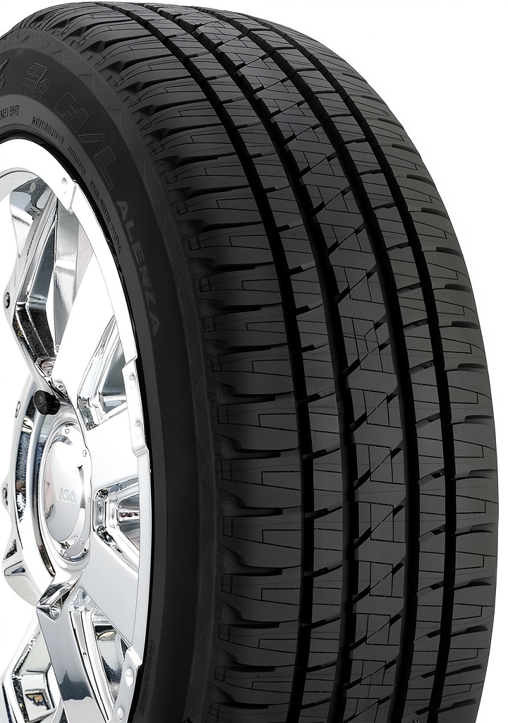Bridgestone Dueler H/L Alenza tire on a SUV