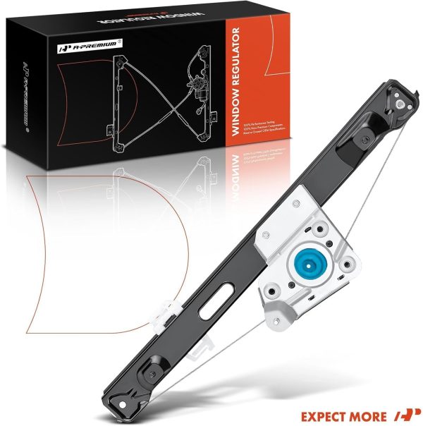 Power Window Regulator A-Premium Rear Right Painted-8