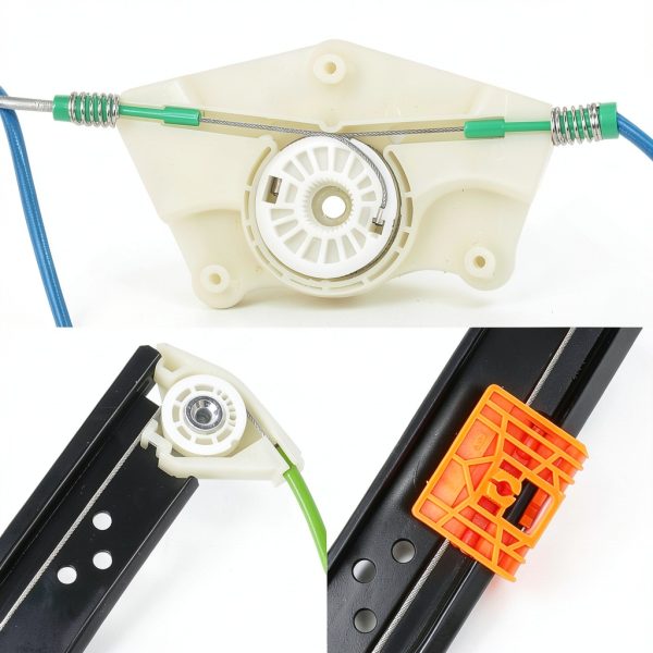 A-Premium Power Window Regulator for Porsche Cayenne-5