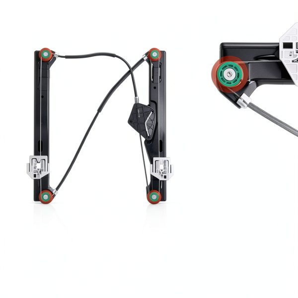 BMW Power Window Regulator A-Premium Plastic Metal-4