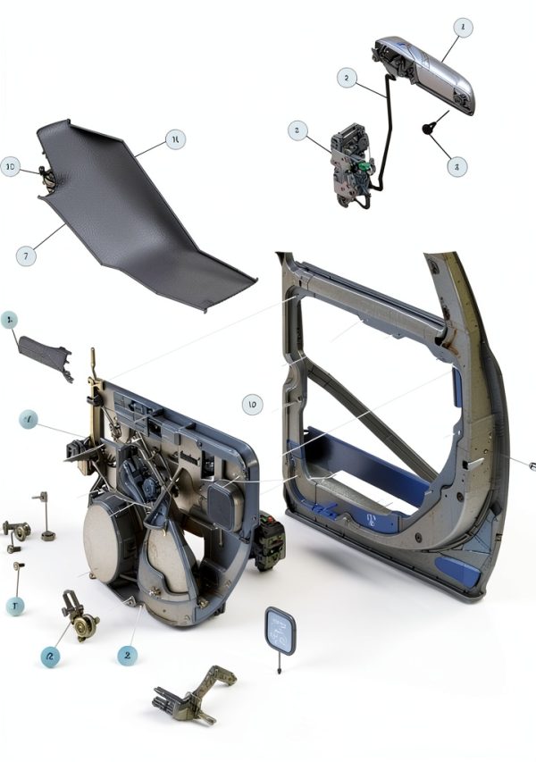 Aumzong Manual Power Window Regulator for KIA Optima-6