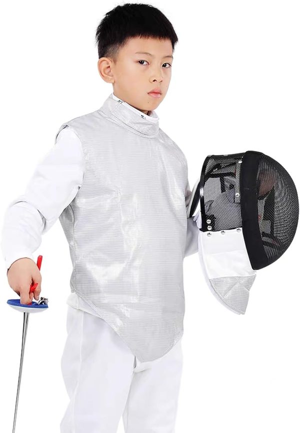 FGPGYAKANC Metal Fencing Jacket Unisex Adult-3