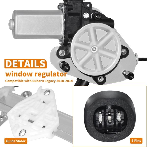 Subaru Legacy Power Window Regulator EPChunMi Silver-3