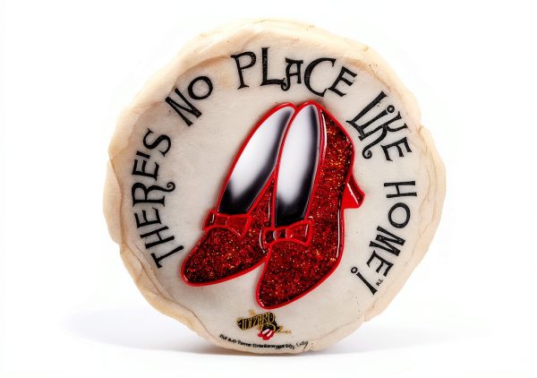 Spoontiques Ruby Slippers Stepping Stone - Wizard of Oz Decorative Garden Stone for Yard, Patio, Garden or Walkway - Outdoor or Indoor Home Decor-3