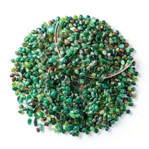 Halatool 4LB Green Aquarium Gravel Natural Pebbles for Fish Tanks &-0