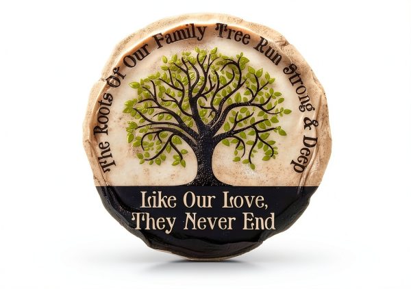 Spoontiques - Garden Décor - Grandma’s Garden Stepping Stone - Decorative Stone for Garden-2