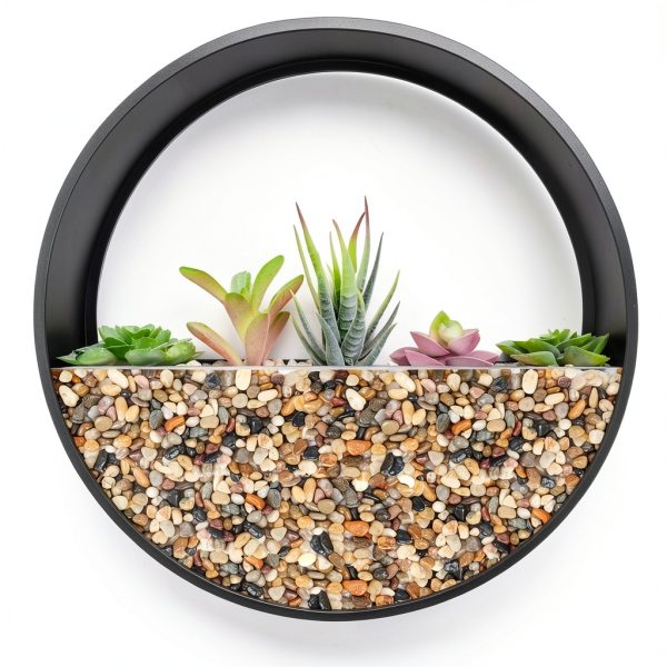 GASPRO 5lb Pebbles for Indoor Plants 3/8 Inch Polished Rocks-6