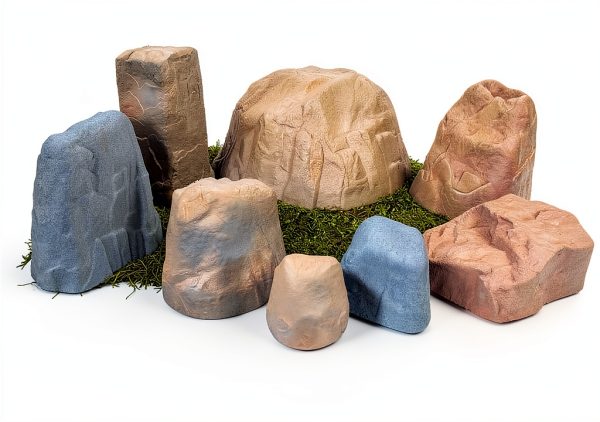 Emsco Group 2181 Large – Lightweight Landscape Rock-Resin, Sandstone-9