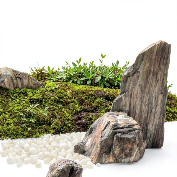 15 lbs White Rocks for Landscaping, 1-2 inch Large White Rocks for Plants, Decorative Polished Stones for Garden, Walkways, Yard, Plants Pots, Vases, Crafts-7