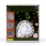 Mosaic Stepping Stone Kit Leaf by Midwest Products 12‑Inch Stone-0