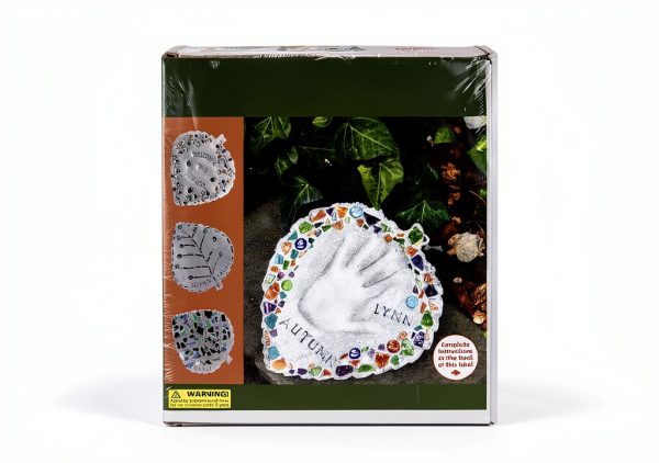 Mosaic Stepping Stone Kit Leaf by Midwest Products 12‑Inch Stone-0